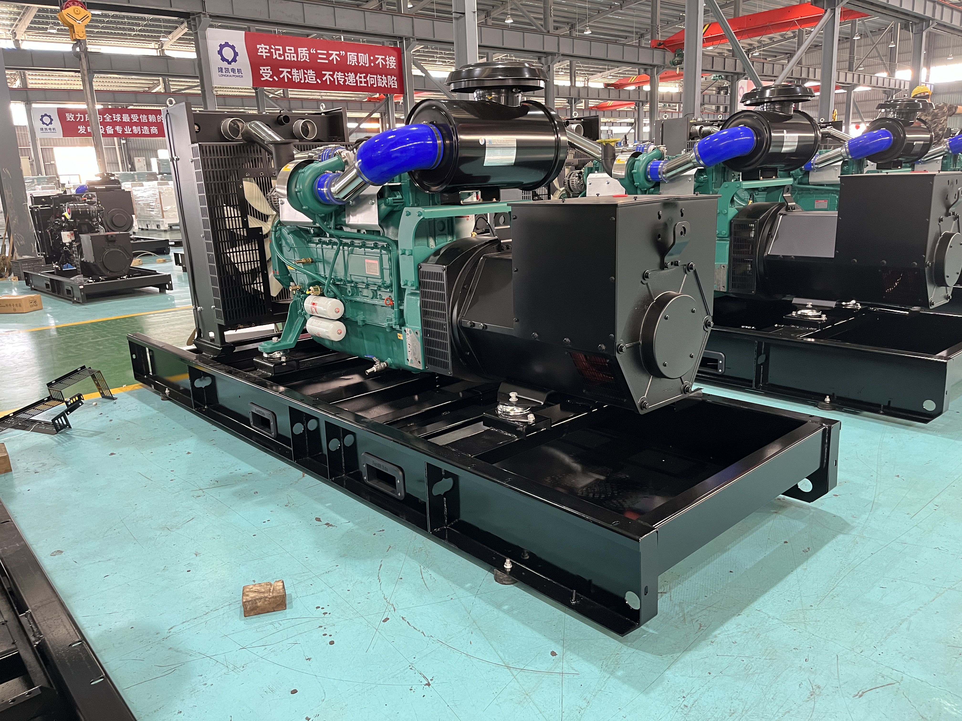 Model 6M26D484E200 diesel generator set type phase with good price and good quality by WEICHAI with CE certificate